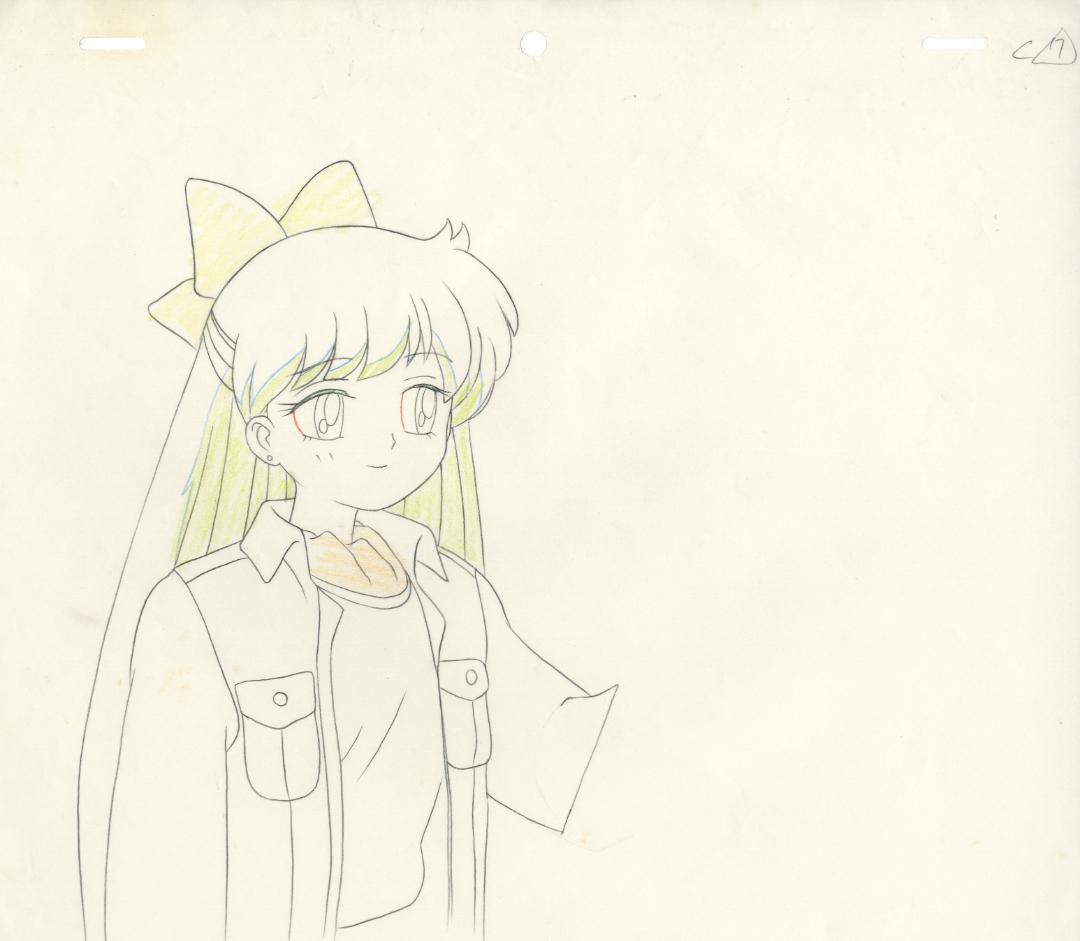 美少女戦士セーラームーン 美奈子 うさぎ セル画