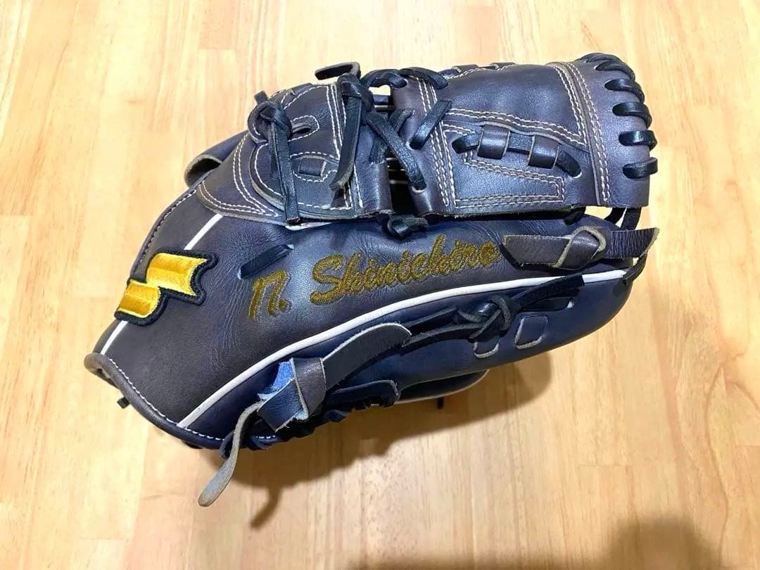 SSK プロエッジ 軟式 投手用 グローブ (ネイビー)