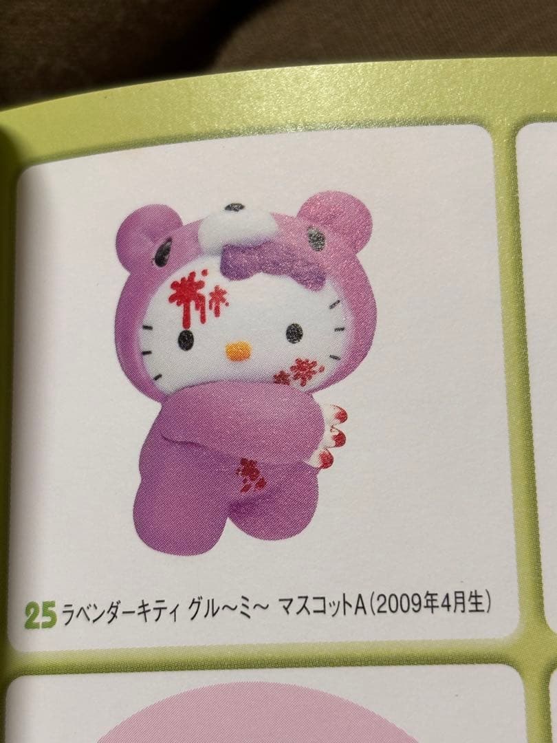 激レア！未使用未開封！ご当地キティ北海道 グルーミーキティ2009 3種コンプ