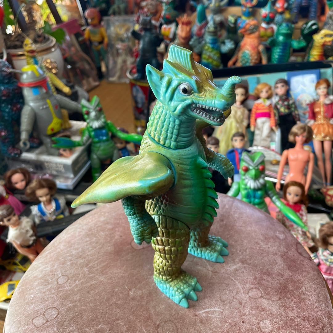 【劇レア】当時物　カメレキング スタンダードサイズ　ブルマーク1972年発売