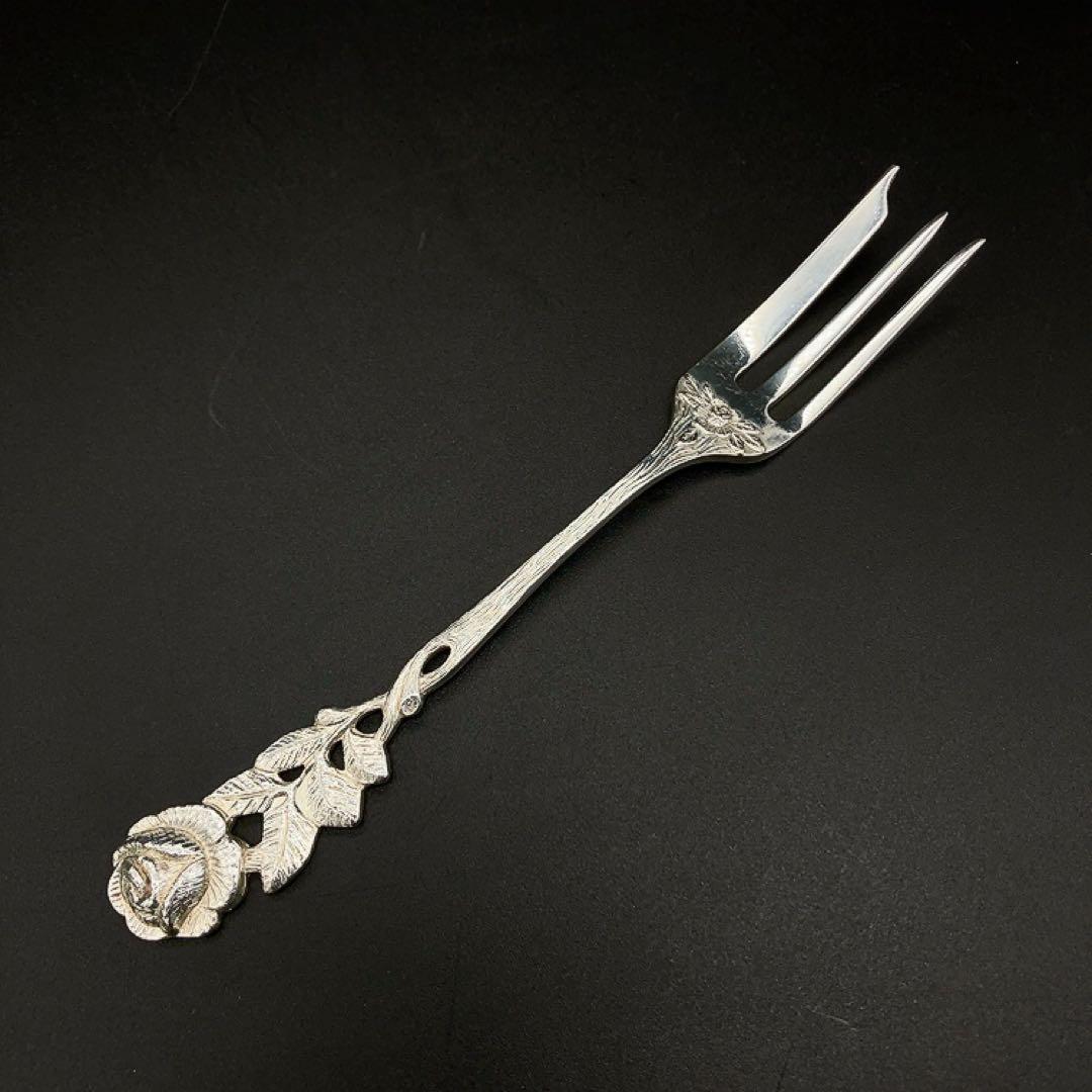ドイツアンティーク ANTIKO ヒルデスハイムローズフォーク6本