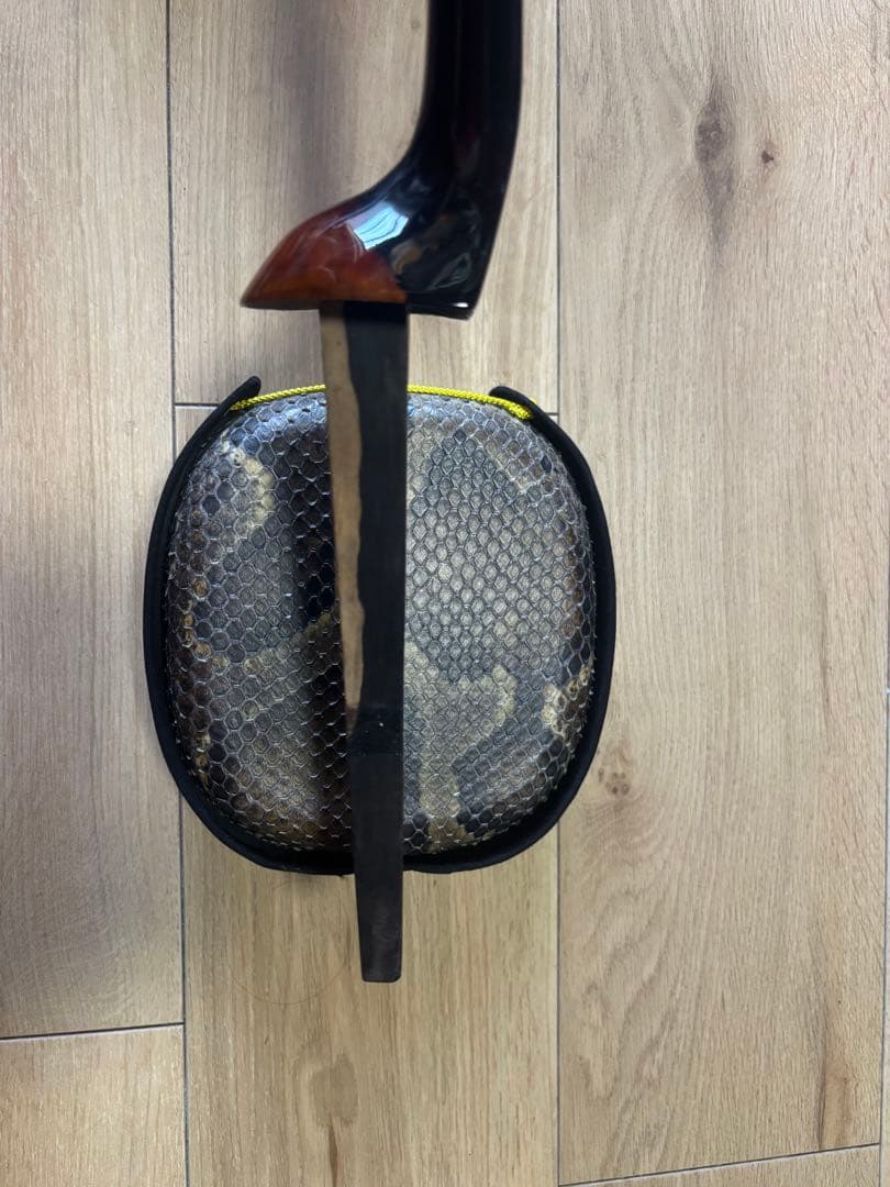 沖縄三線　昔三線　八重山黒木　486グラム