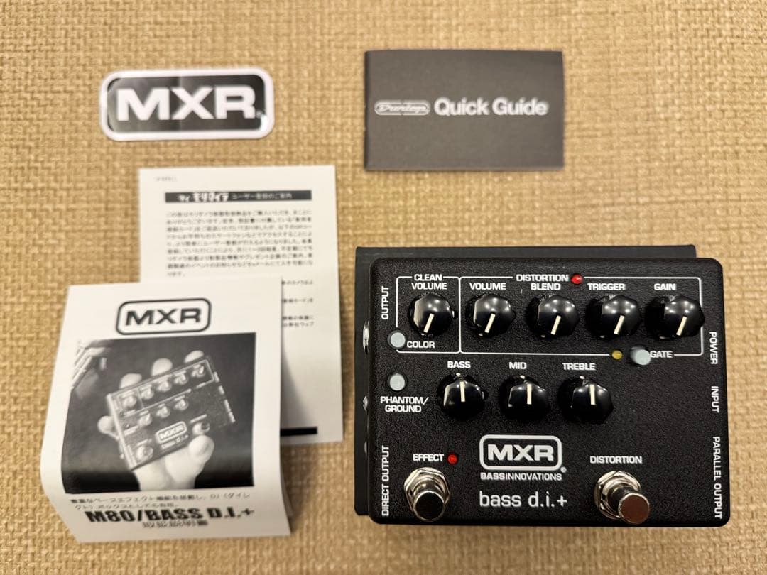 MXR M80 Bass D.I. + 国内正規品