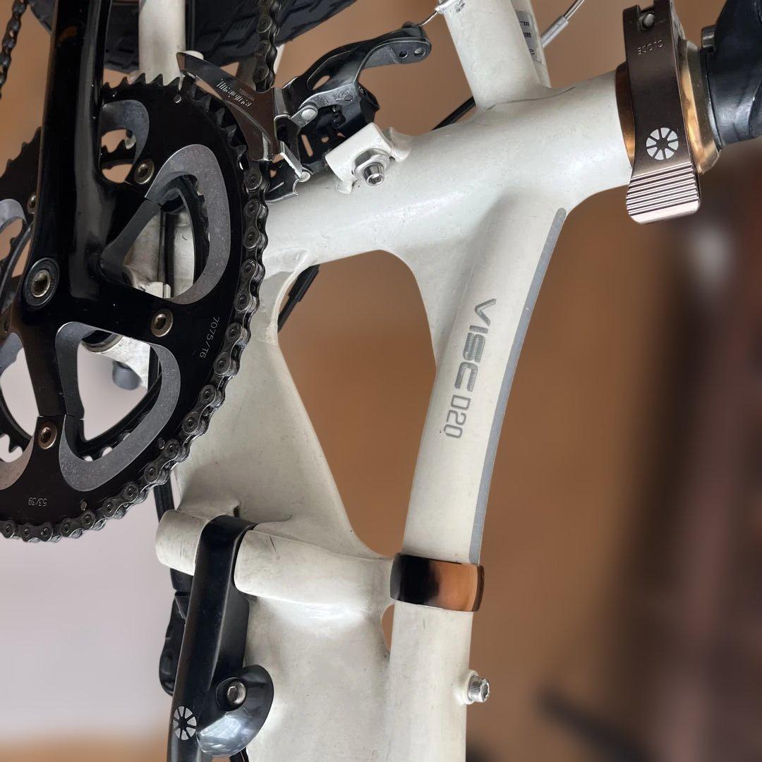 DAHON VISC D20折りたたみ自転車 ホワイト