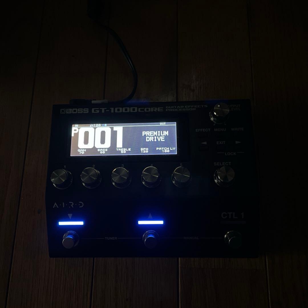 BOSS GT-1000CORE と BOSS FS-6 セット