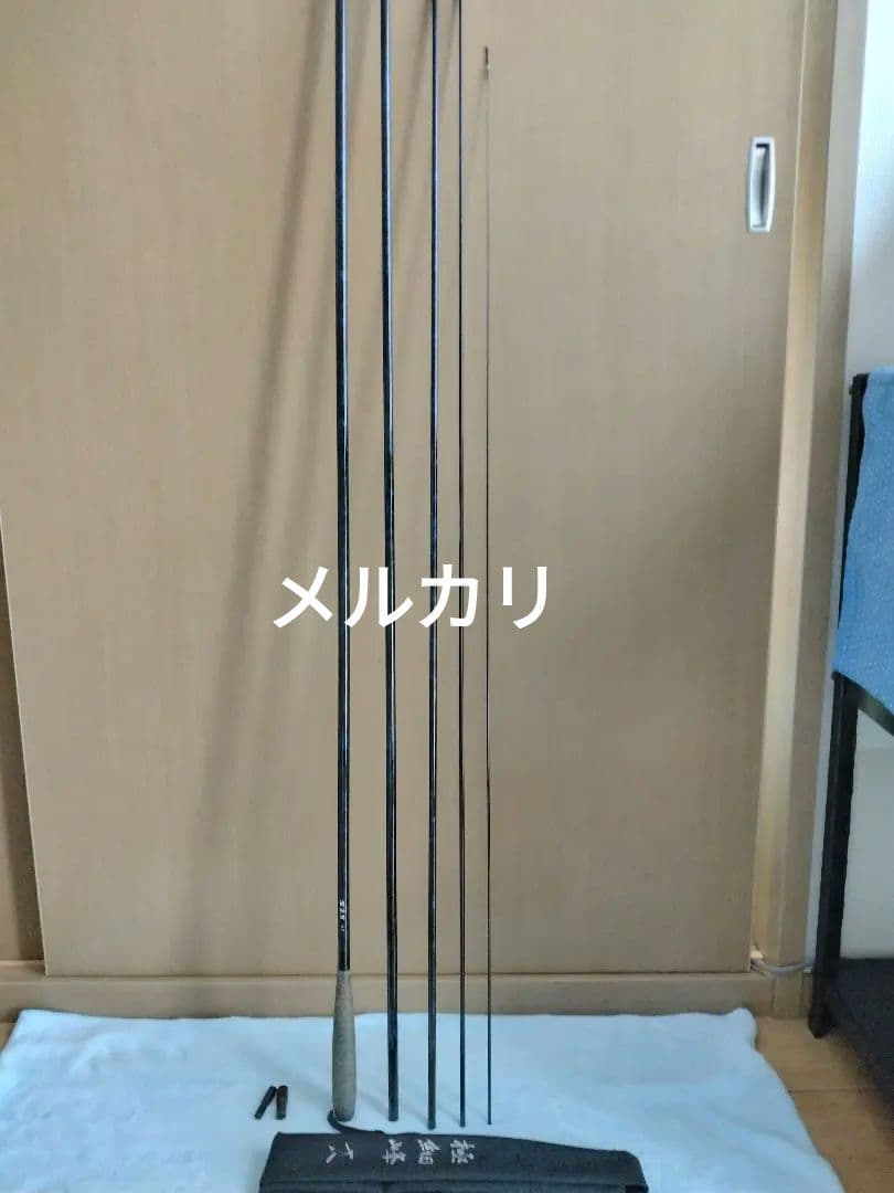 極細峰 ヘラブナ竿 18尺 カーボン