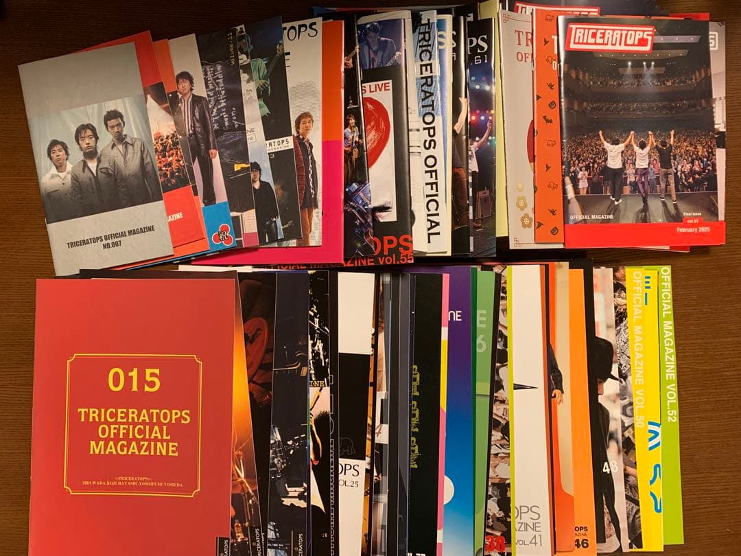 【おまけ付き】トライセラトップス オフィシャルマガジン ファンクラブ会報　91冊