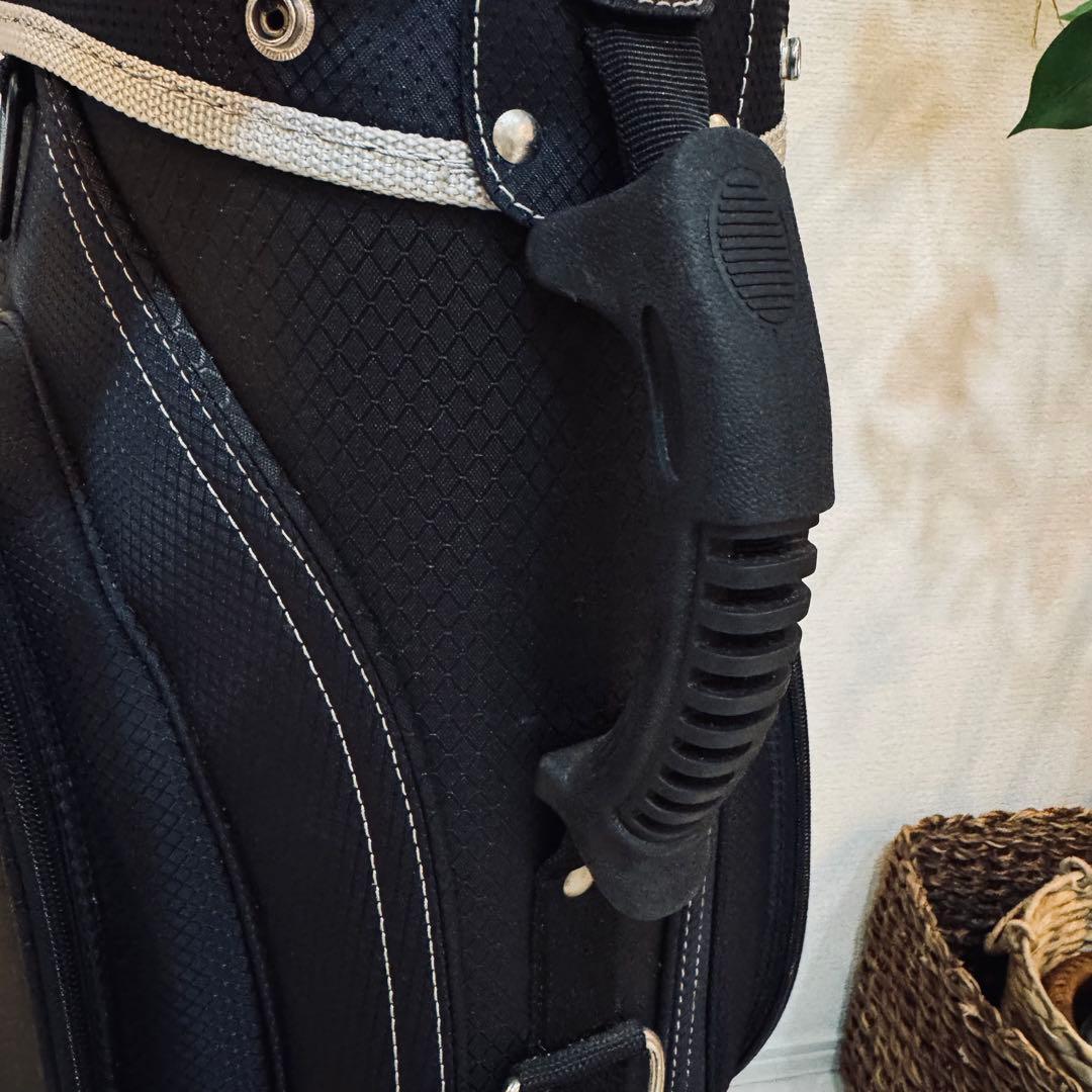 NIKE ナイキゴルフ キャディバッグ9型6分割 ブラック 軽量