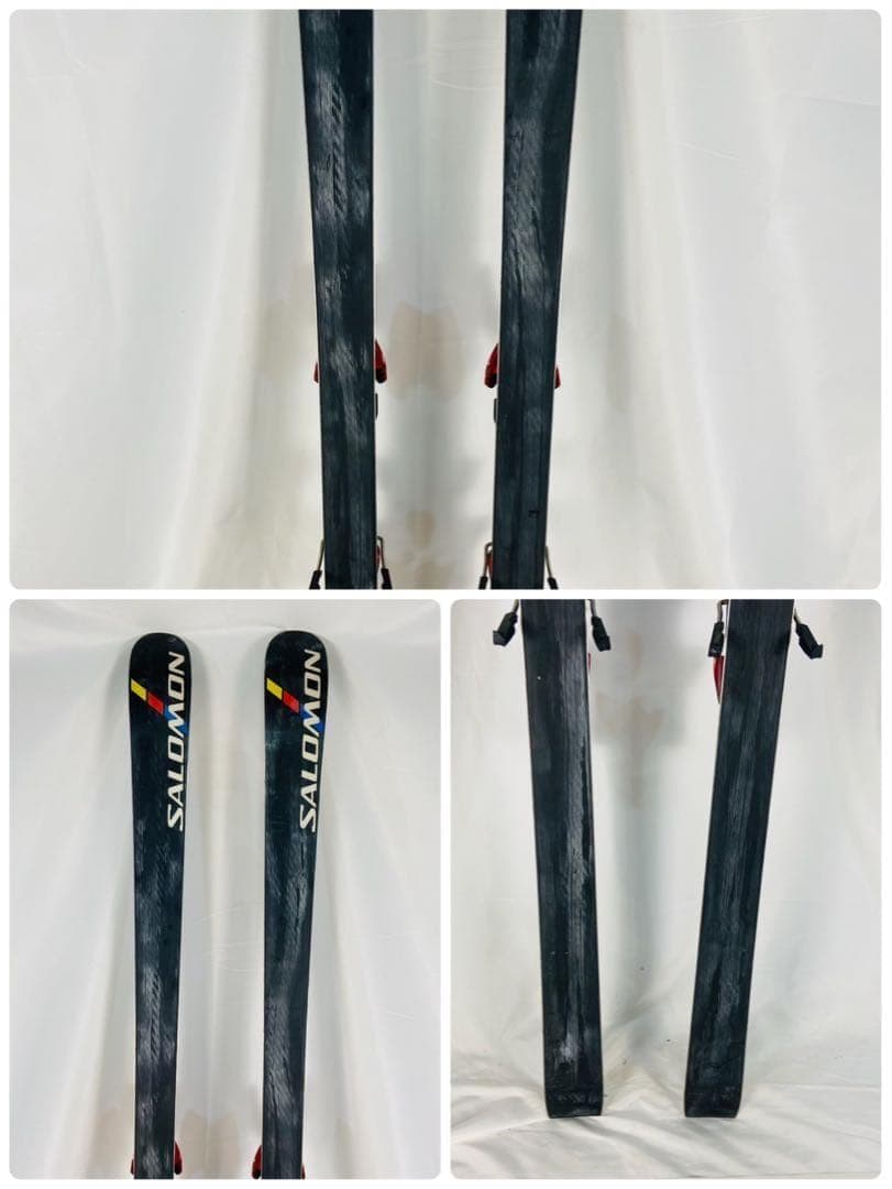 【良品】SALOMON RACE GS 186cm スキー板 ビンディング付き