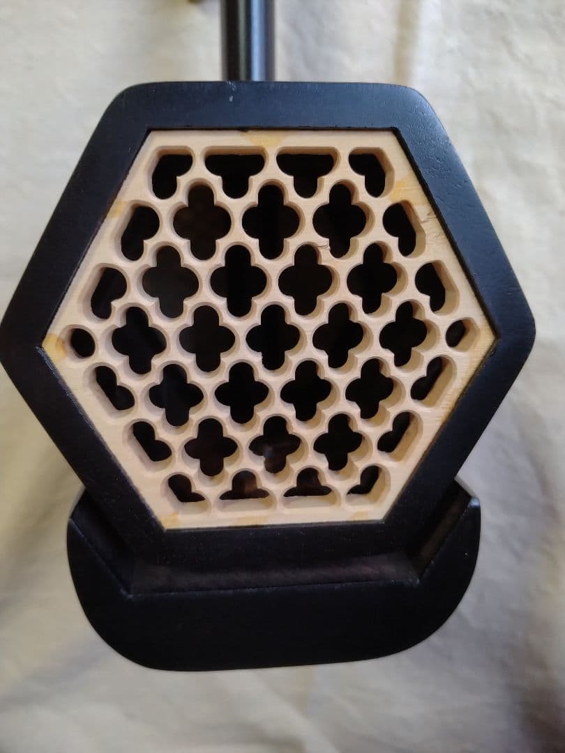 【作家物】高級二胡　竜頭　龍頭　工芸品