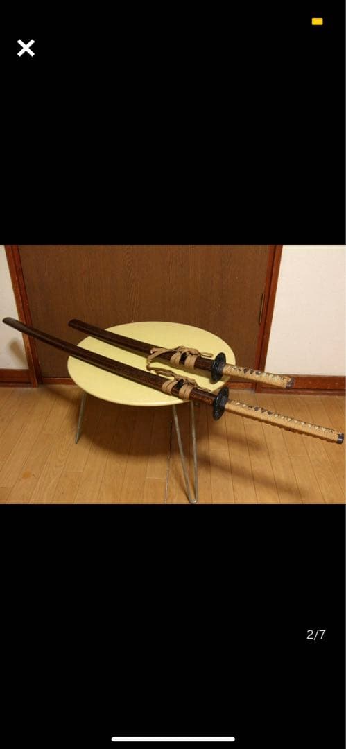 模造刀 台座付き - 日本刀