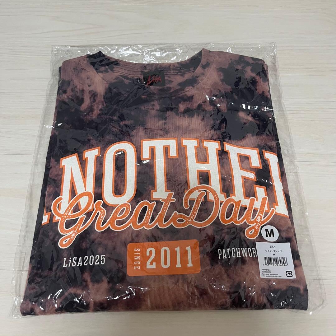 LiSA タイダイTシャツ＋バケットハット＋キーホルダー2025