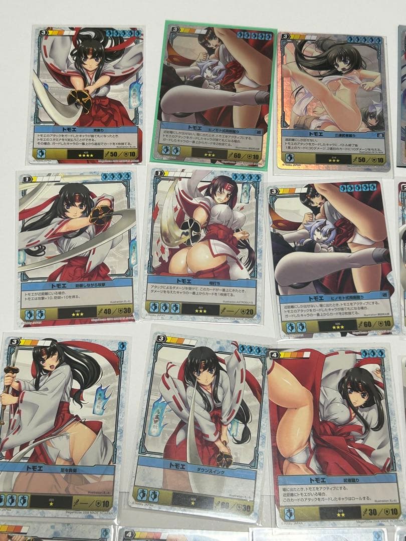 クイーンズブレイド　ザ・デュエル　トモエ　まとめ売りセット