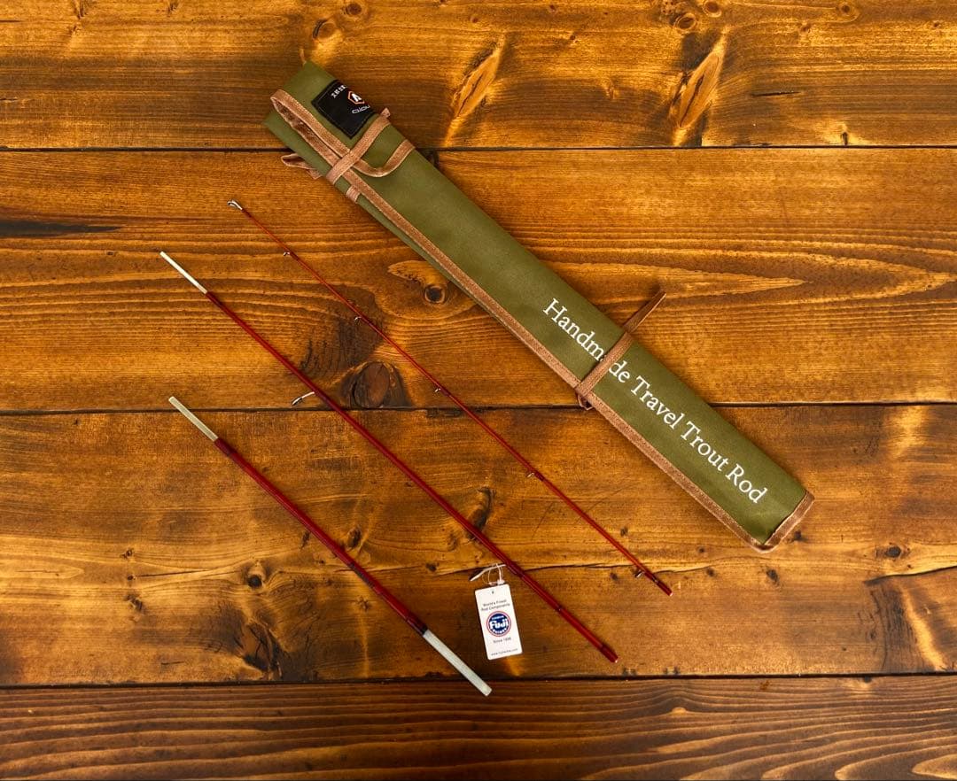 トラウトロッド　パックロッド　　グラスロッド　クリアレッド　スピニング　渓流釣り
