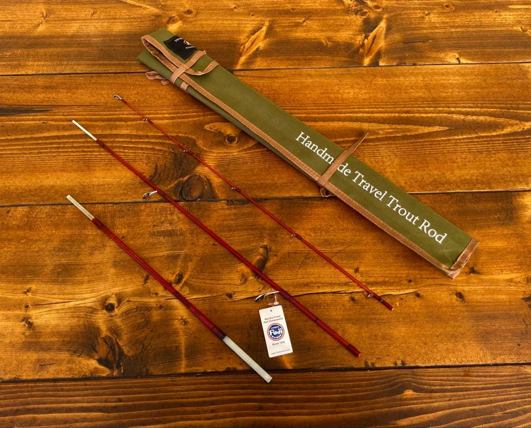 トラウトロッド　パックロッド　　グラスロッド　クリアレッド　スピニング　渓流釣り