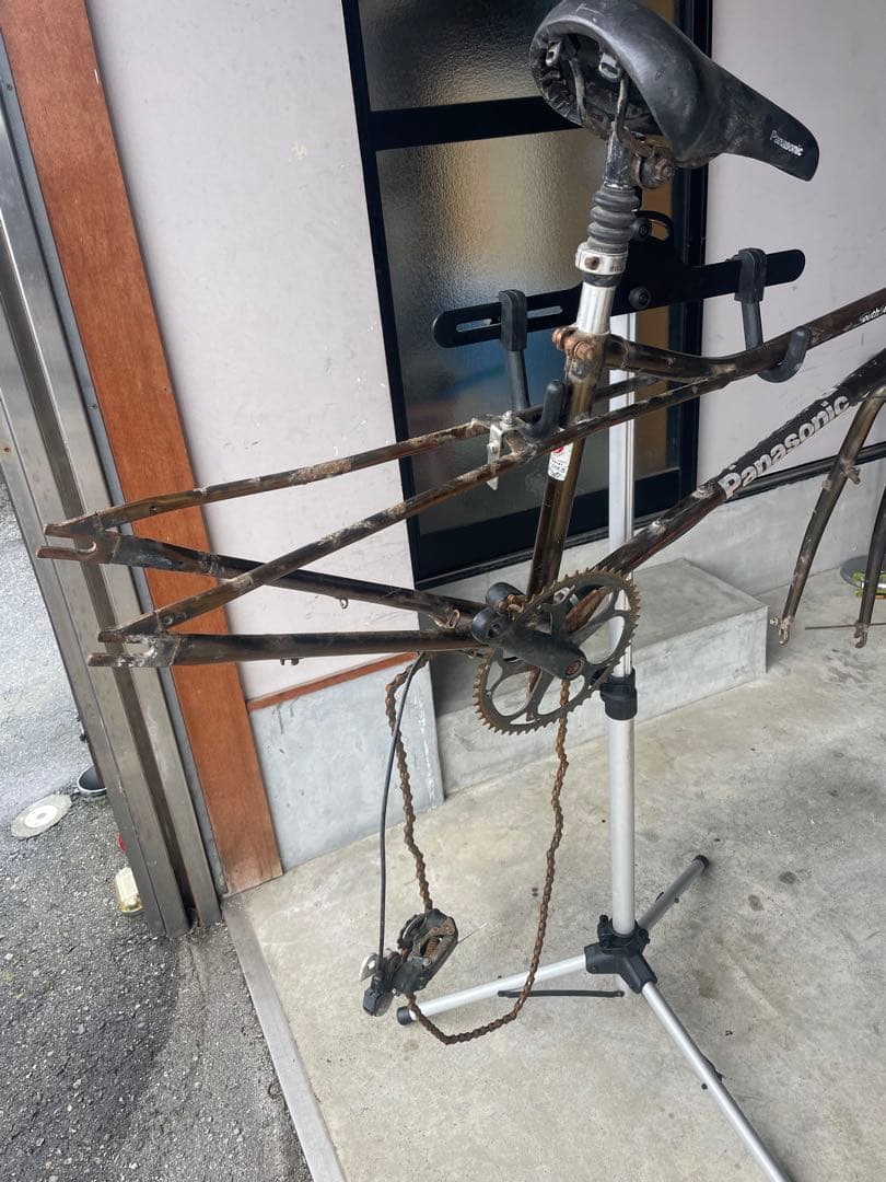 パナソニック　フレーム　クロモリ