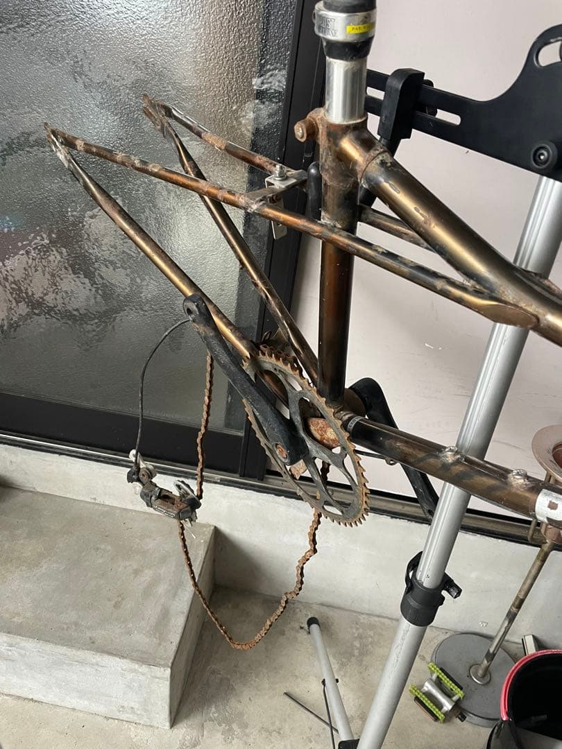 パナソニック　フレーム　クロモリ