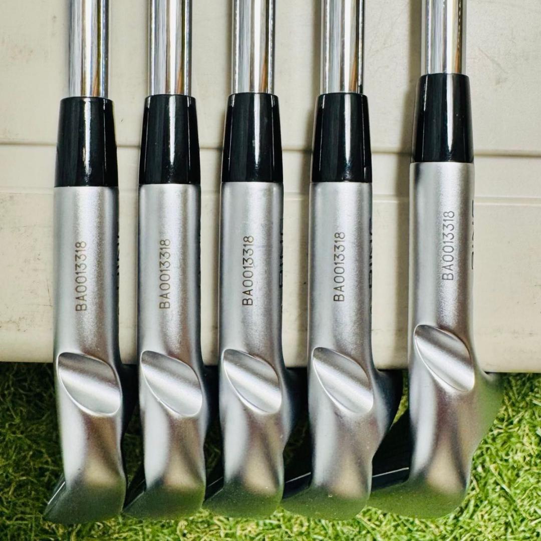 【美品】ピン ブループリント S 黒ドット メンズアイアンセット 5本 S