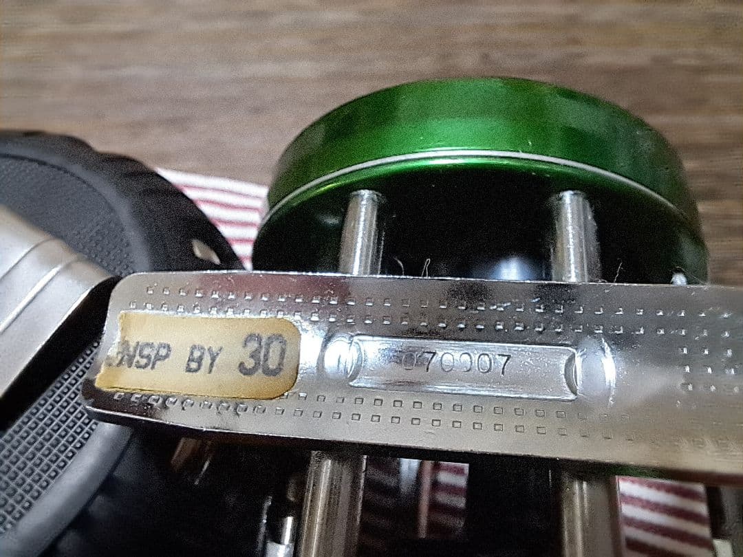 Abu ambassadeur 2500C　グリーン　サイモンシモムラ　ハンドル