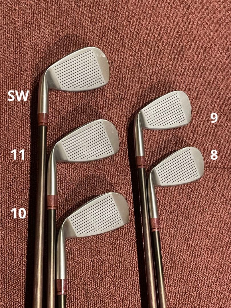 【美品】HONMA LB-606 レディース アイアン9本セット