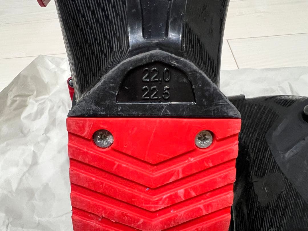 ATOMIC 子ども用スキーブーツ 22.0/22.5 cm ブラック/レッド