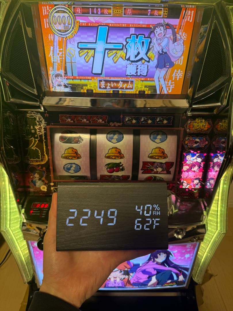 パチスロ実機 化物語 ヒロインパネル 送料込み