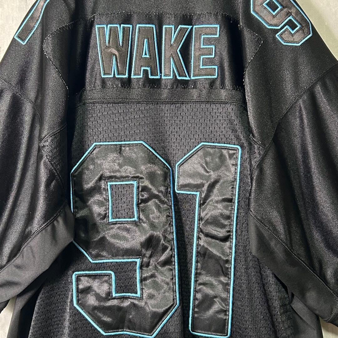 NFL ドルフィンズ 希少デザイン ゲームシャツ #91 Wake 黒