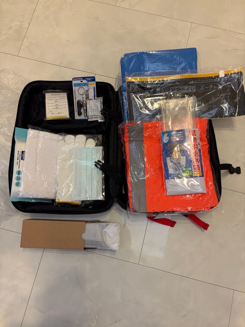 TOYOTA非常用持ち出しセット