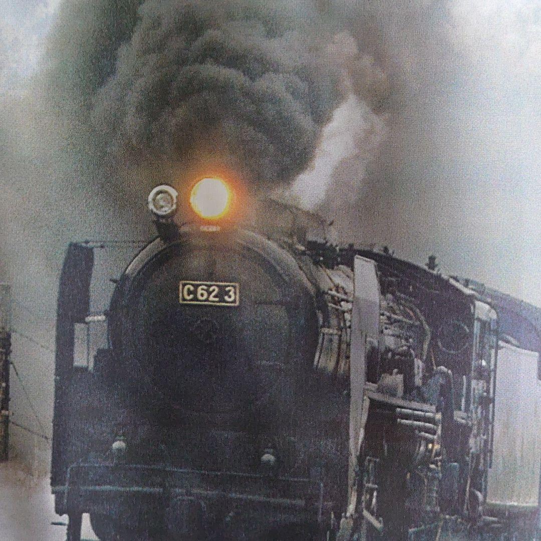 JR 北海道 蒸気機関車 タペストリー