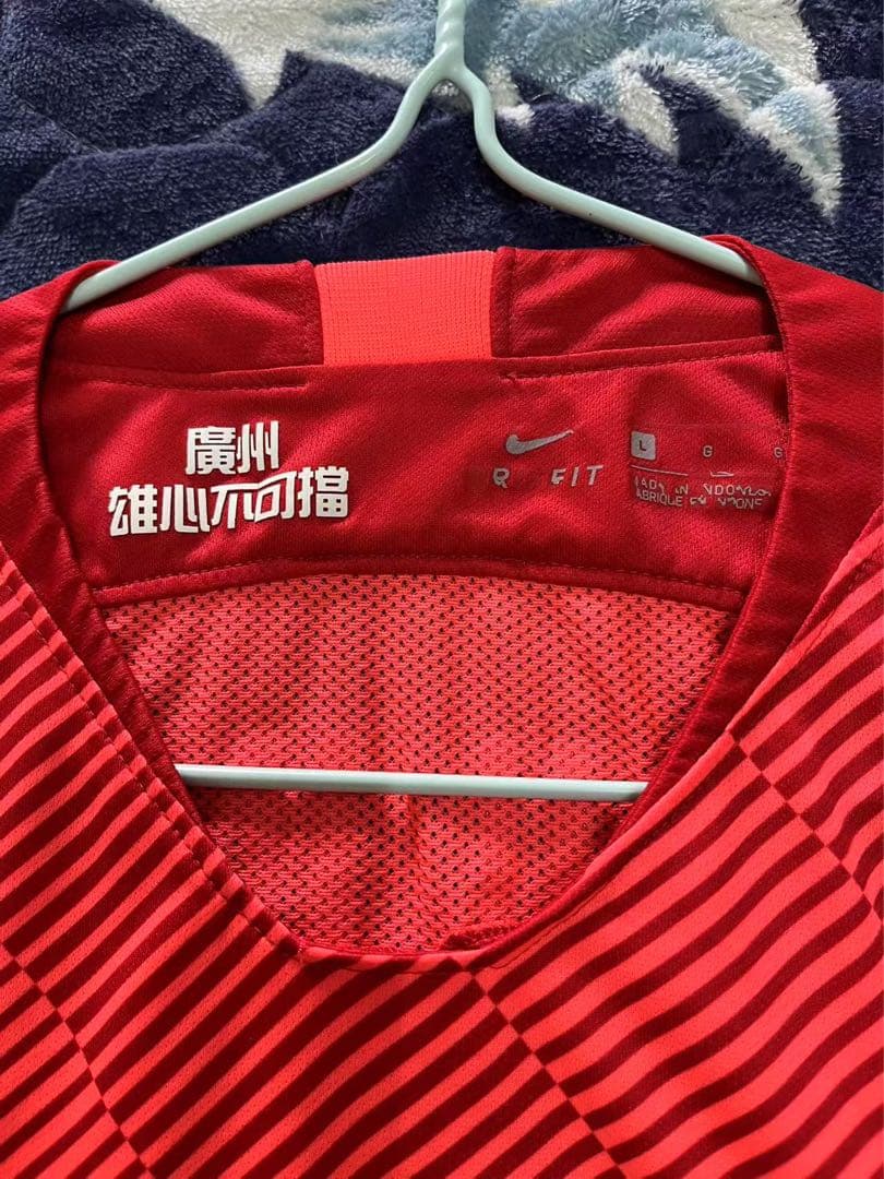 【★マッチウォーン★支給品】2019広州恒大CSL#8パウリーニョ選手