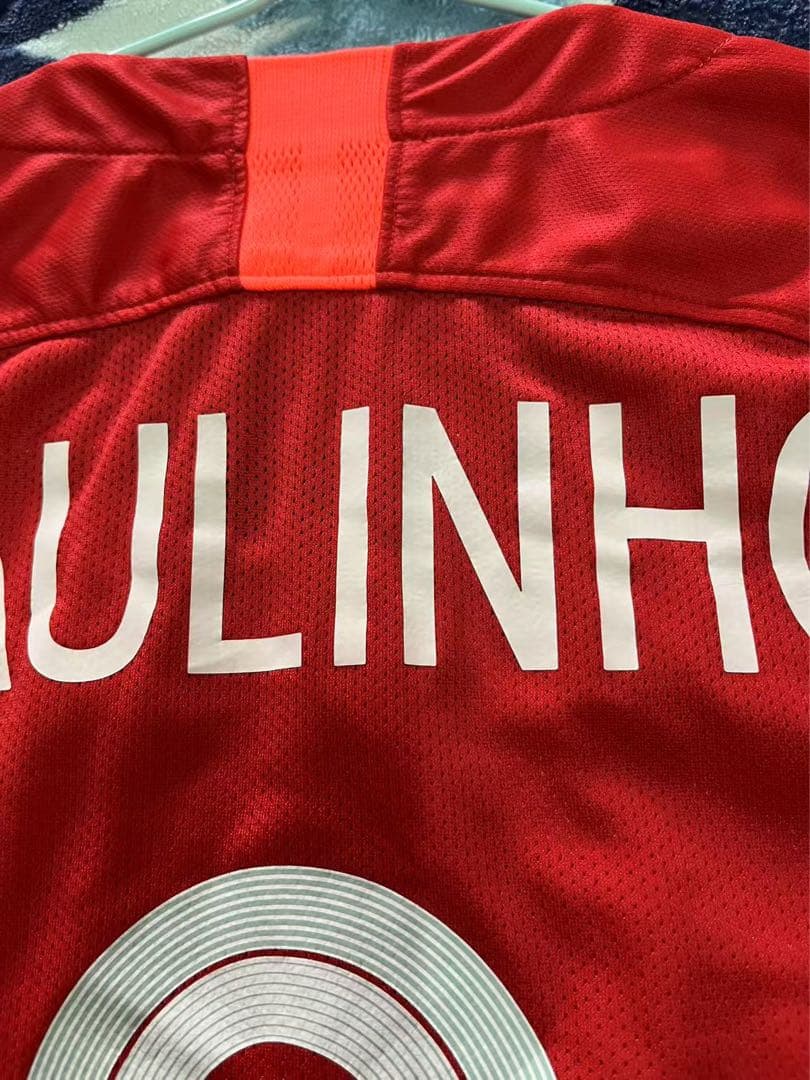 【★マッチウォーン★支給品】2019広州恒大CSL#8パウリーニョ選手