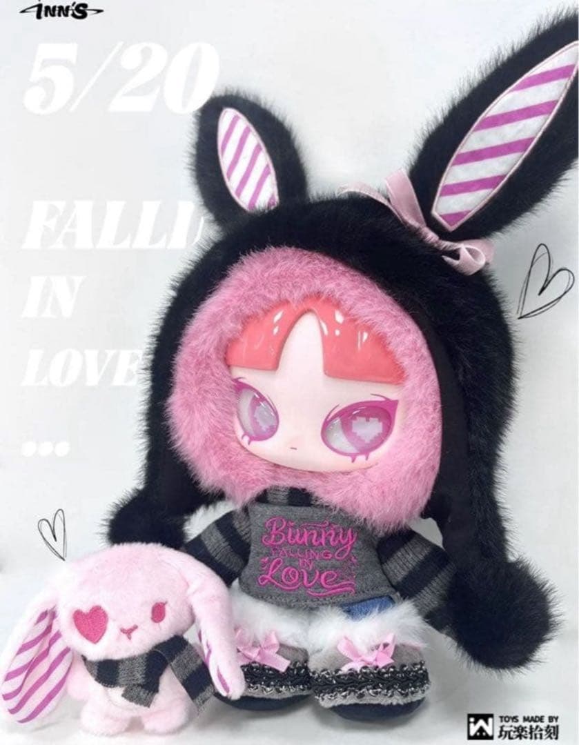 INNS INN音 BUNNY FALLING IN LOVE うさぎ 正規品