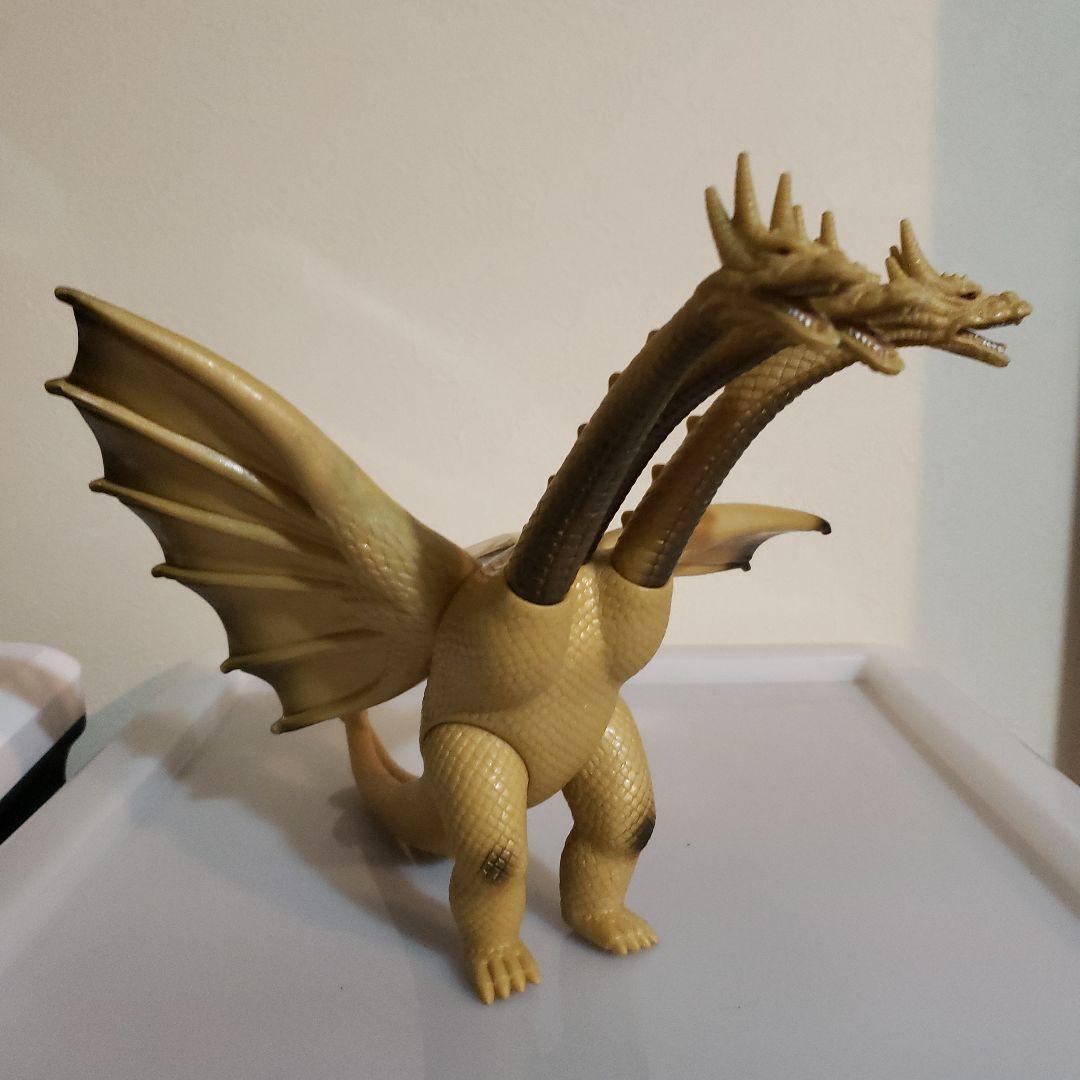 バンダイ　ソフビ　 キングギドラ ゴジラ vs キングギドラ 1991年製