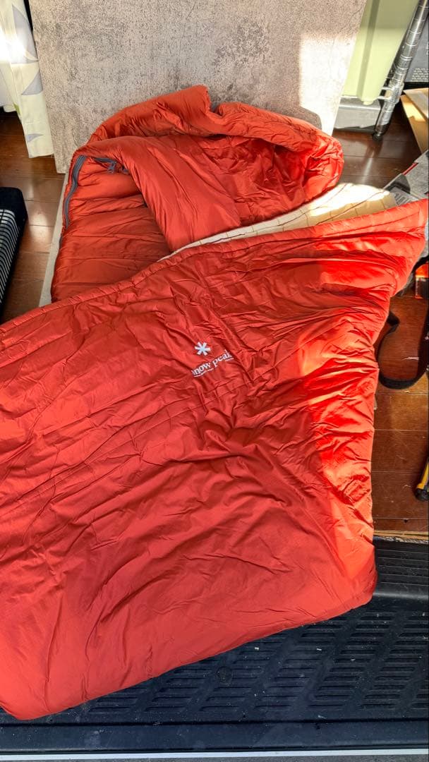 セパレートシュラフ オフトンワイド　BD-103 スノーピーク寝袋