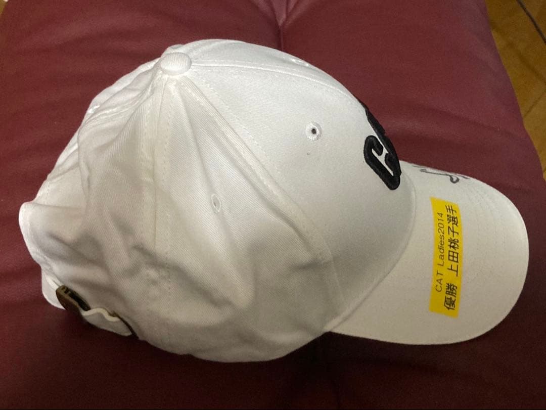 ［上田桃子］CAT Ladies 2014 サイン入りキャップ