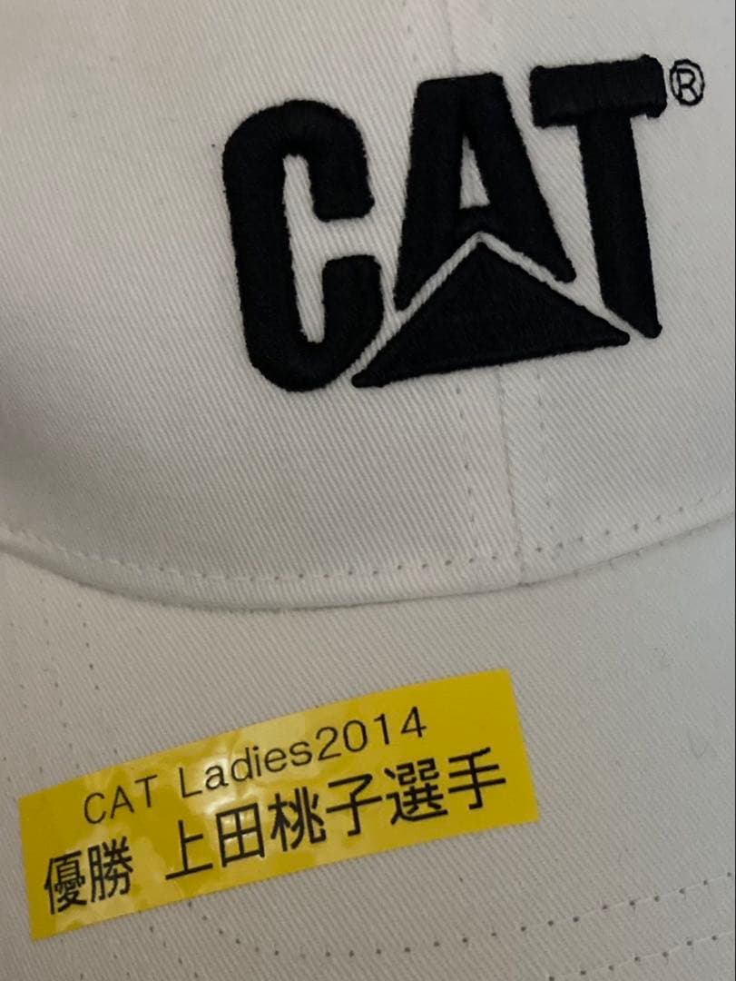 ［上田桃子］CAT Ladies 2014 サイン入りキャップ