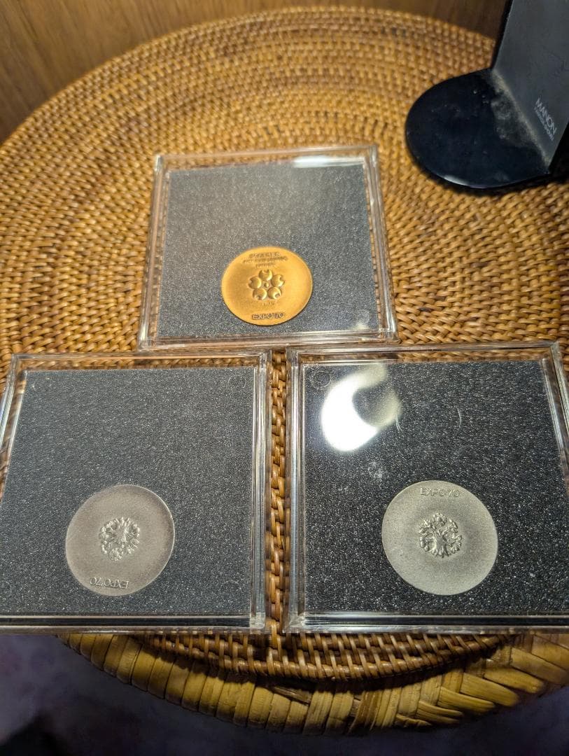 EXPO 70 .記念メダル.銀2個.銅1個まとめ.大阪万博