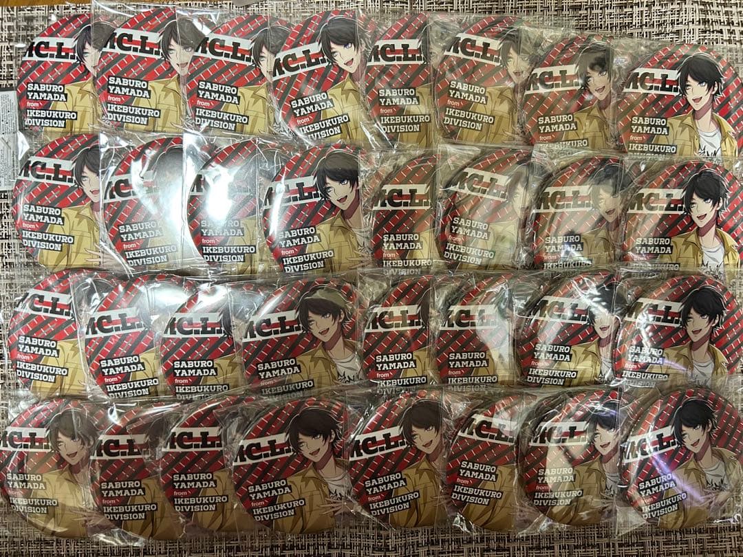 ヒプマイ BASE 缶バッジセット