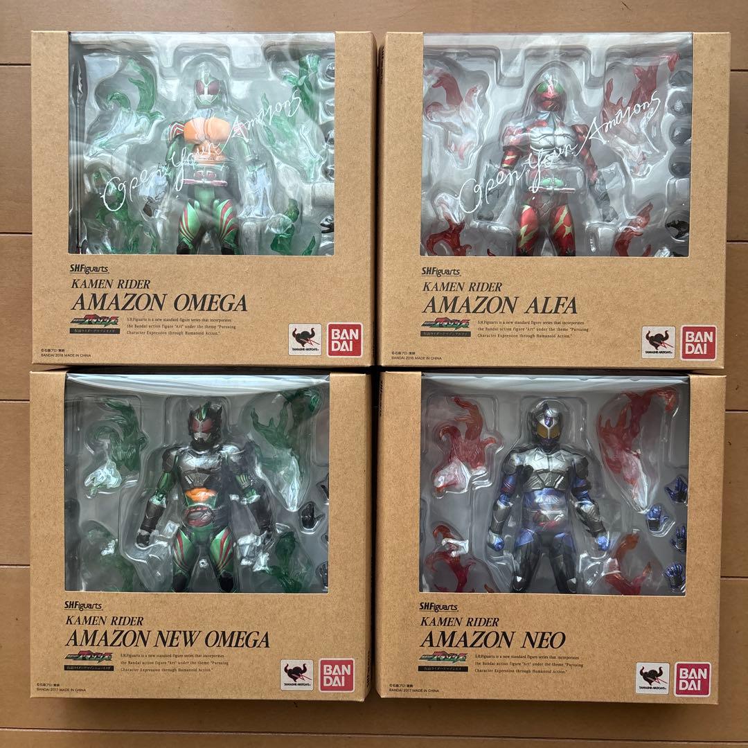 S.H.Figuarts 仮面ライダーアマゾンズ Amazon限定Ver. 4体