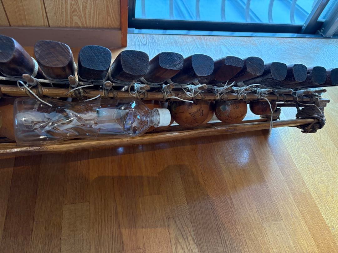 ギニア製 バラフォン 7音階 21鍵 キャリーバッグセット