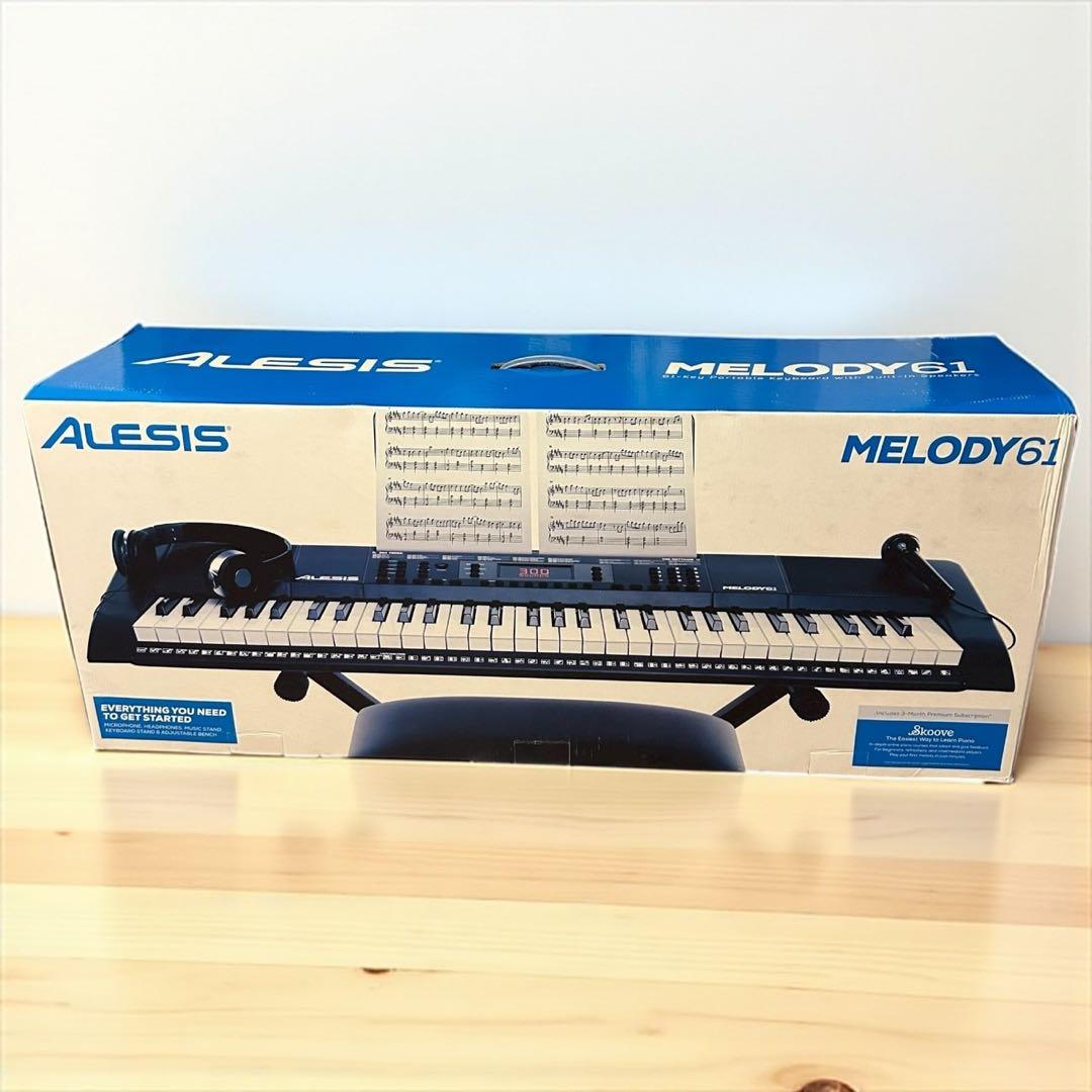 ✨新品未使用✨ALESIS MELODY61 MKII 61鍵盤 電子ピアノ