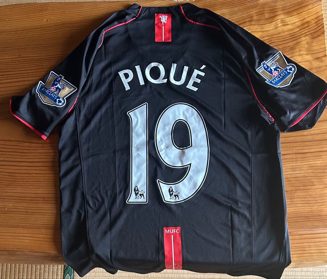 【最後の1着、超希少品】ピケ ユニフォーム ユナイテッド 07-08 Lサイズ