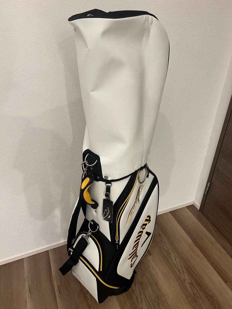 Callaway ゴルフバッグ ホワイト ブラック