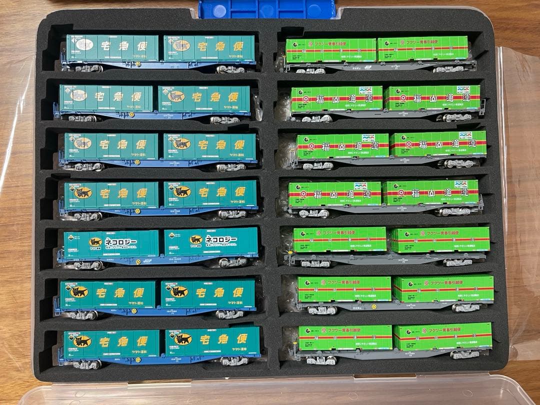 コキ106 107 26両フルコンテナ　1050レ貨物列車一式