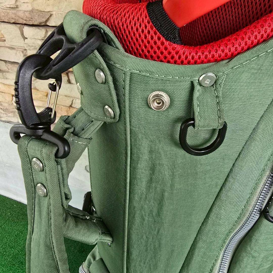 ONOFF スタンド式キャディバッグ グリーン