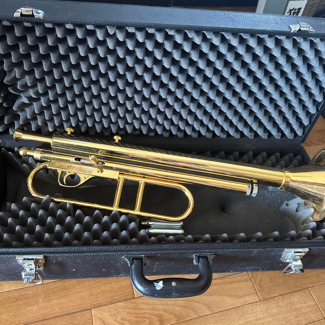 トランペット型ガスガン