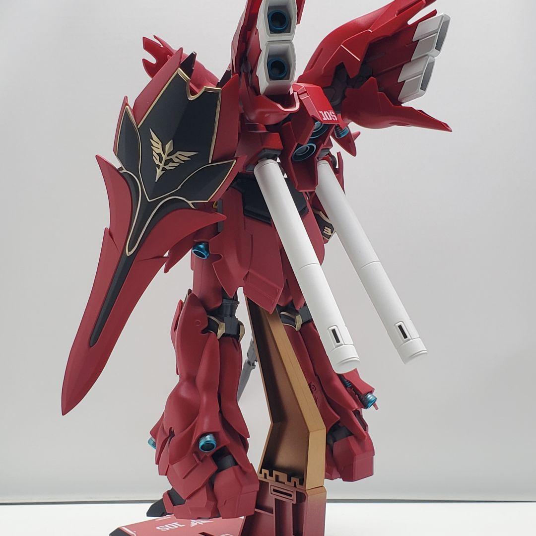 HGUC シナンジュ 塗装 完成品 バンダイ ガンプラ 1/144