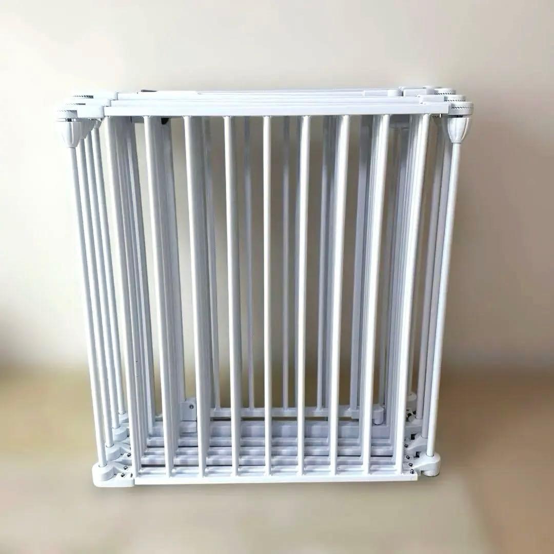 【美品】DOGSAFE8 ホワイト ペットケージ/サークル