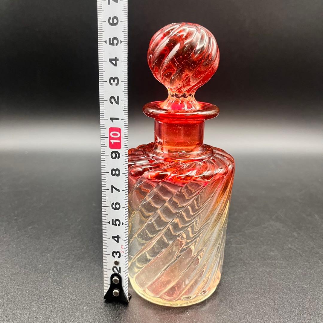 オールドバカラ BACCARAT バンブー アンティーク グラデーション ガラス