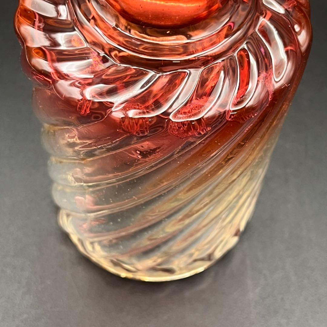 オールドバカラ BACCARAT バンブー アンティーク グラデーション ガラス